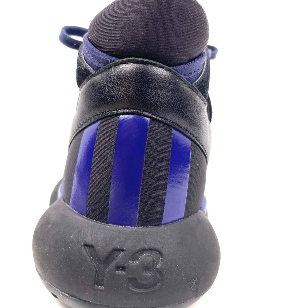 Men's Adidas Yohji Yamamoto Y-3 Kyujo High Top Blue Sneakers Shoes Size 8.5 - Picture 13 of 13